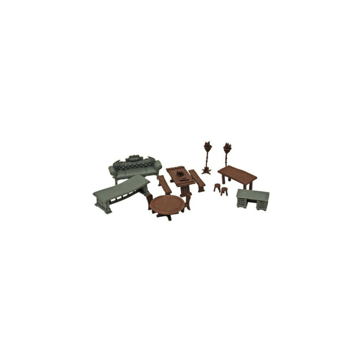 TERRAINS - Terrain Crate: Tables and chairs