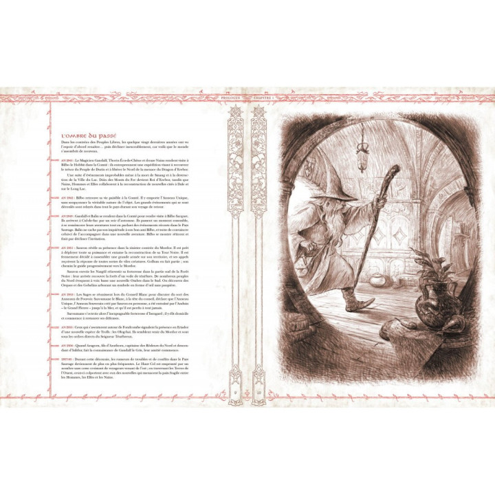 MÉDIÉVAL ET FANTASTIQUE - L'Anneau Unique - Livre de base