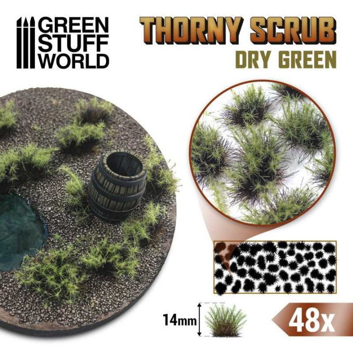 Thorny Scrubs - GRASS TUFTS
