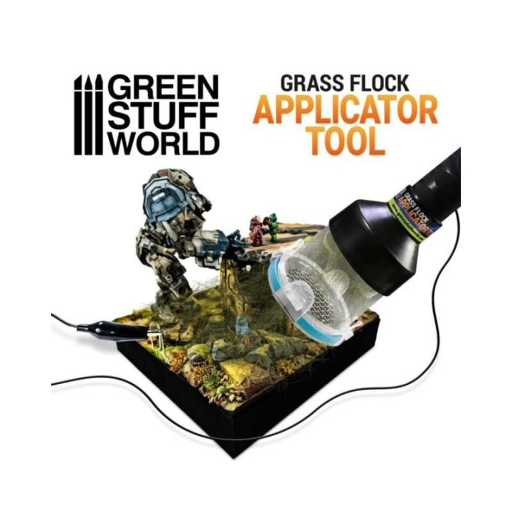 APPLICATEUR HERBE STATIQUE - Machine de Flocage Électrostatique Portable