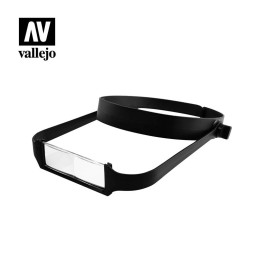 LAMPES MODÉLISME - Lightweight Headband Magnifier with 4 Lenses (T14001)