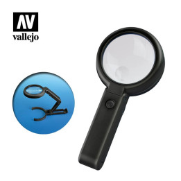 LAMPES MODÉLISME - Foldable LED Magnifier (with inbuilt stand) (T14002)