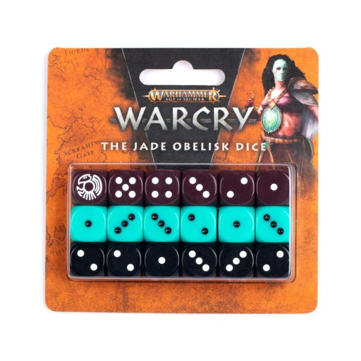 Jade Obelisk Dice Set - MINIS