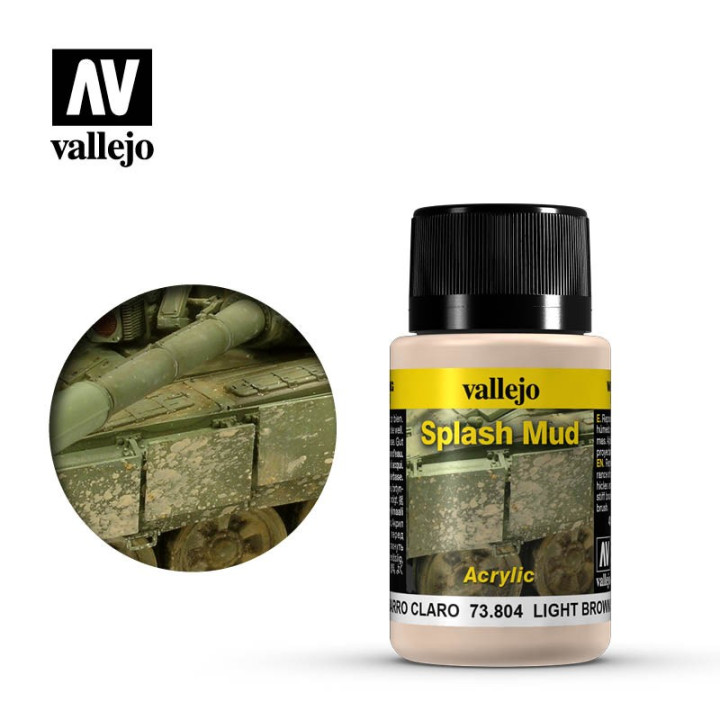 PEINTURES - Weathering Effects - Light Brown Splash Mud (73.804)