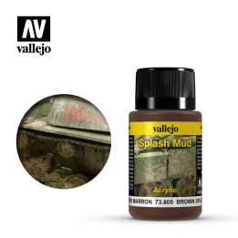 PEINTURES - Weathering Effects - Brown Splash Mud (73.805)