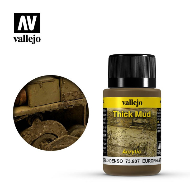 PEINTURES - Weathering Effects - European Thick Mud (73.807)