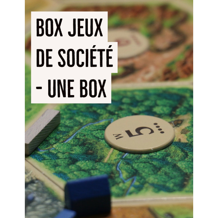 MIGHTY BOX JEUX DE SOCIÉTÉ - Box jeux de société - 3 mois
