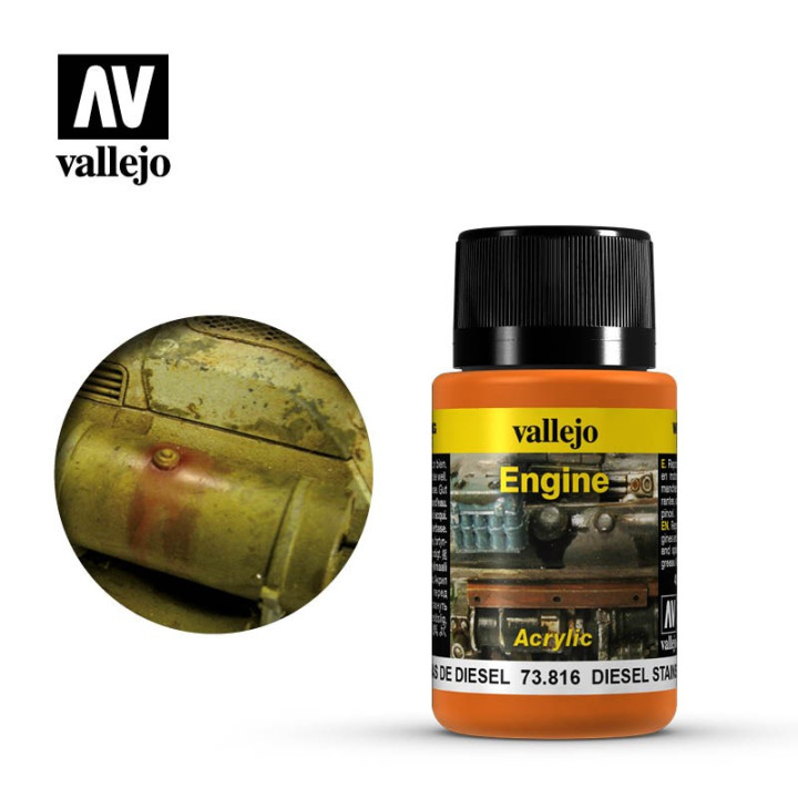 PEINTURES - Weathering Effects - Diesel Stains (73.816)
