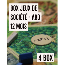 Box jeux de société - 12 mois - GIOCHI DA TAVOLO IN SCATOLA