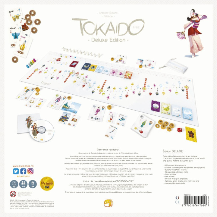 Tokaido - Edition Deluxe - BOARD GAMES