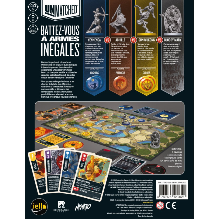 Unmatched : Combats de Légende Volume 2 - TO SORT