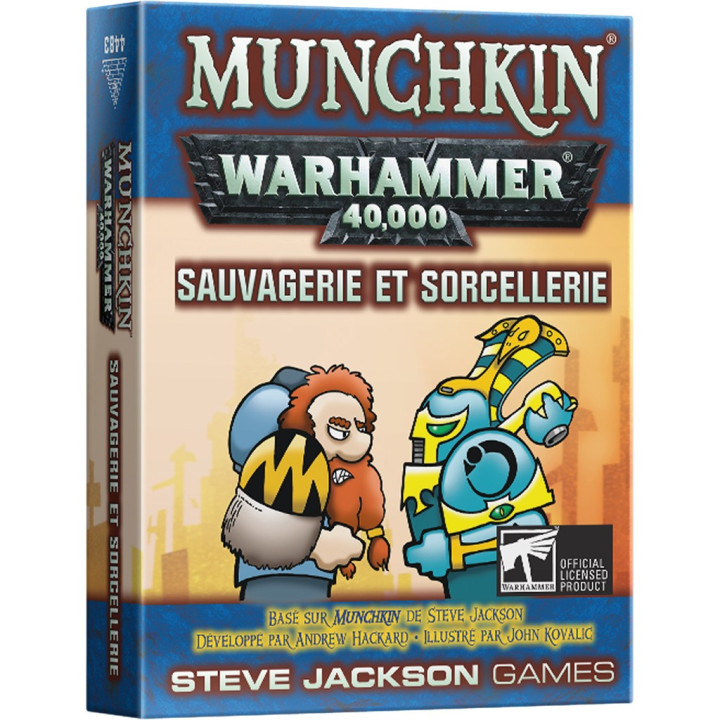Munchkin Warhammer 40K - Sauvagerie et Sorcellerie - GIOCHI DA TAVOLO