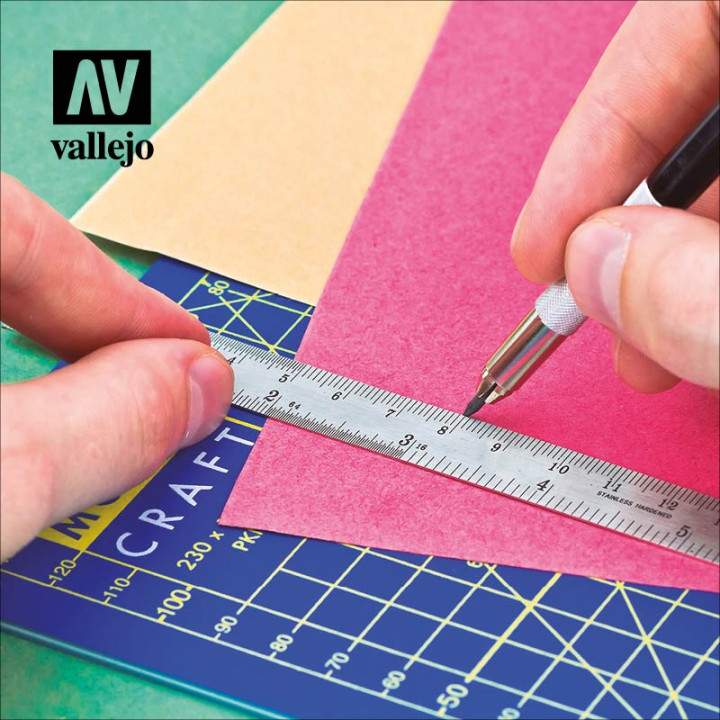 Steel Rule (150 mm) (T15003) - MODELLING TOOLS + ACCESSORIES