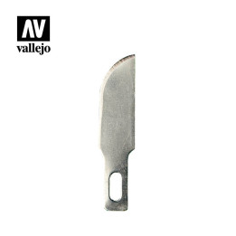 general purpose cuved blades (5) - for no. 1 handle (T06002) - MODELLING TOOLS + ACCESSORIES