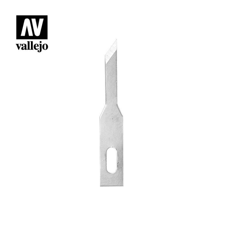 OUTILS DE MODÉLISME + ACCESSOIRES - stencil edge blades (5) - for no. 1 handle (T06005)