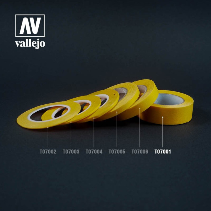 Precision Masking Tape 18mmx18m - Single Pack (T07001) - ABDECKBAND