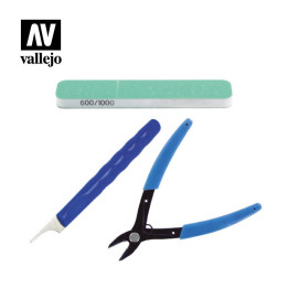 Plastic Models Preparation Tool Kit (T11002) - MODELLING TOOLS + ACCESSORIES