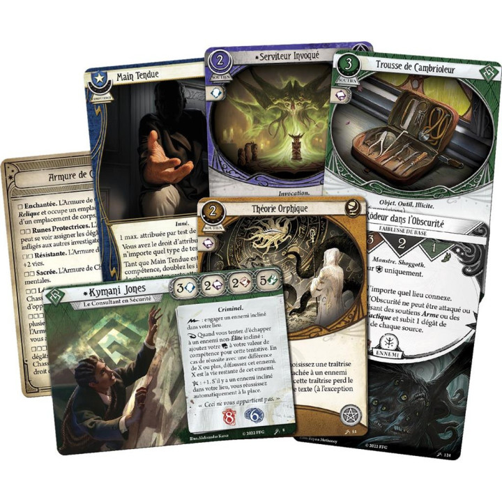 Horreur à Arkham : Le Jeu de Cartes - Les Clefs Écarlates - Extension Investigateurs - KARTENSPIELE