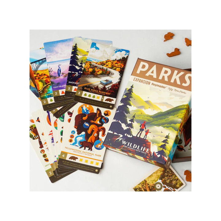 Parks : Extension Wildlife - GESELLSCHAFTSSPIELE