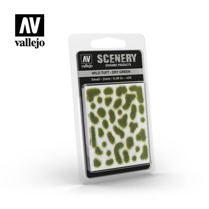 Wild Tuft - Dry Green (SC401) - GRASS TUFTS