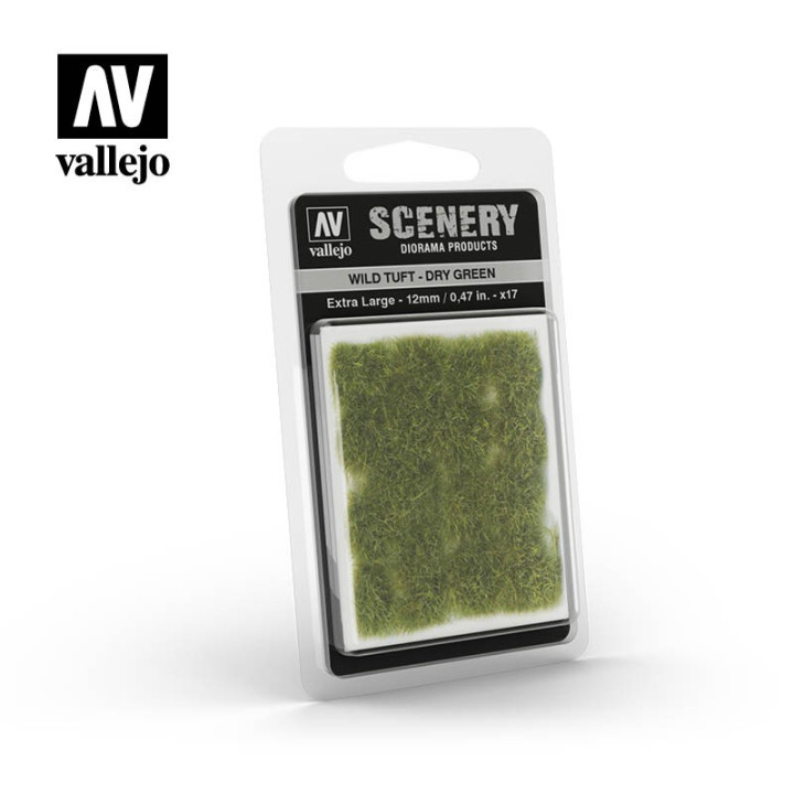 Wild Tuft - Dry Green (SC424) - GRASS TUFTS