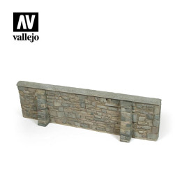 TERRAINS - Ardennes Village Wall 24x7 cm (SC106)