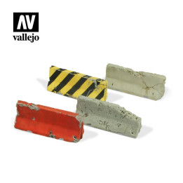 TERRAINS - Damaged Concrete Barriers (SC215)