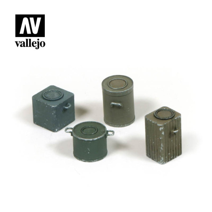 WWII German Food Containers (SC224) - LAND