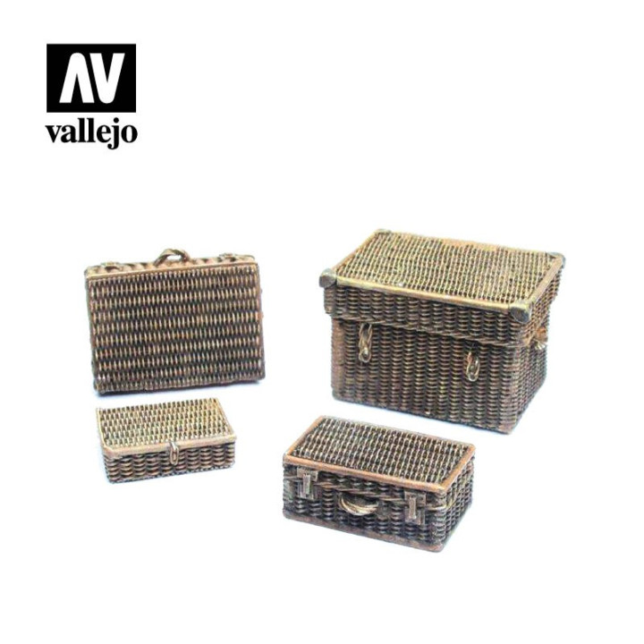 TERRAINS - Wicker Suitcases (SC227)