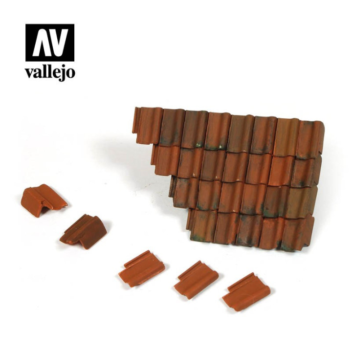 TERRAINS - Damaged Roof Section and Tiles (SC230)
