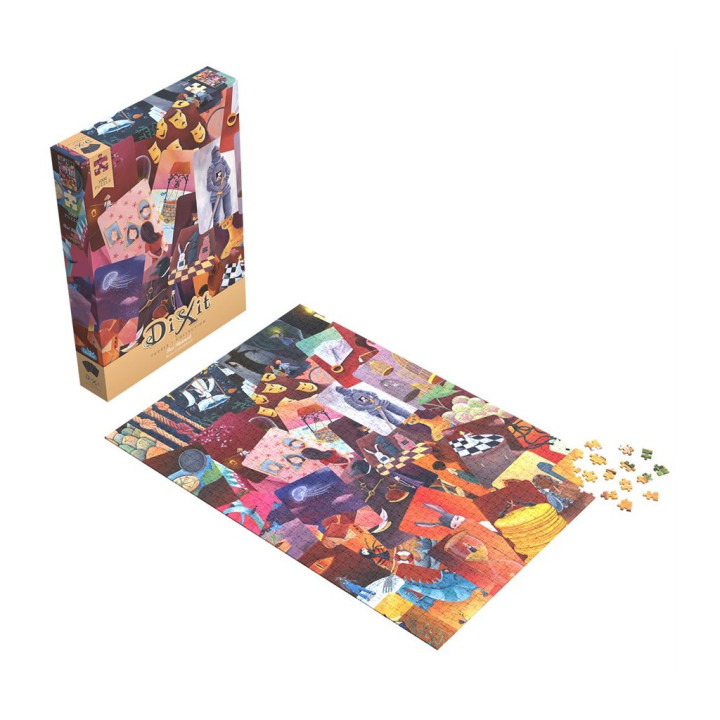 PUZZLES - Dixit Puzzle - Red Mishmash - 1000 Pièces