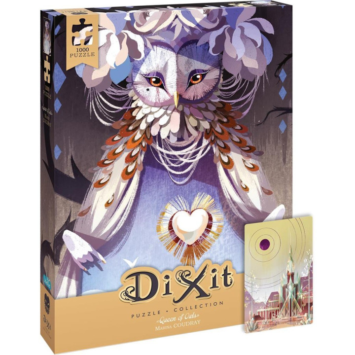 Dixit Puzzle - Queen of Owls - 1000 Pièces - PUZZLES