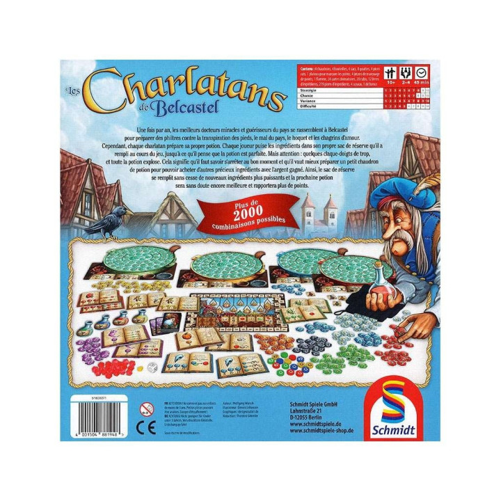 Les Charlatans de Belcastel - GESELLSCHAFTSSPIELE