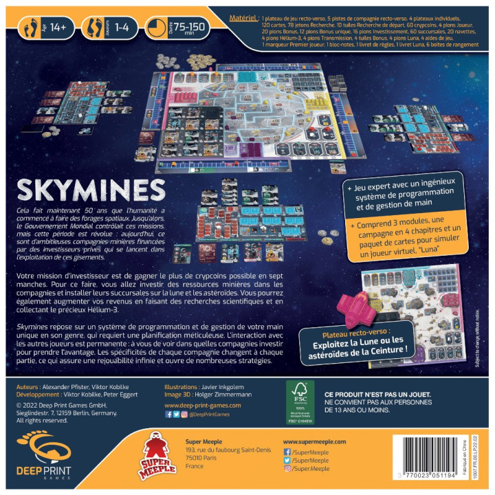 Skymines - BOARD GAMES