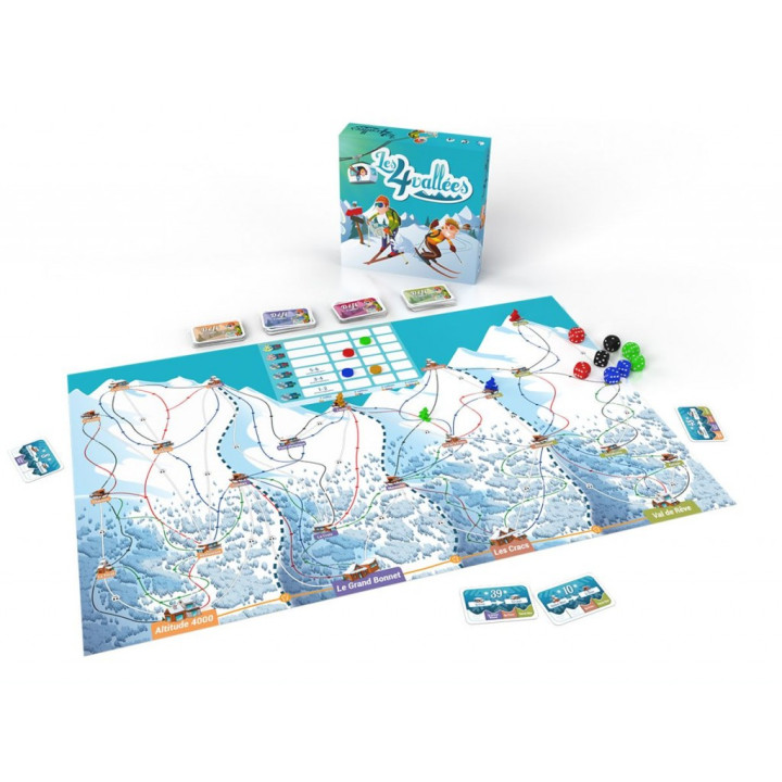 Les 4 Vallées - BOARD GAMES