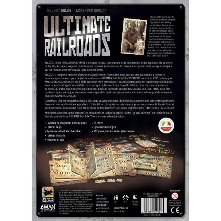 JEUX DE SOCIÉTÉ - Ultimate Railroads