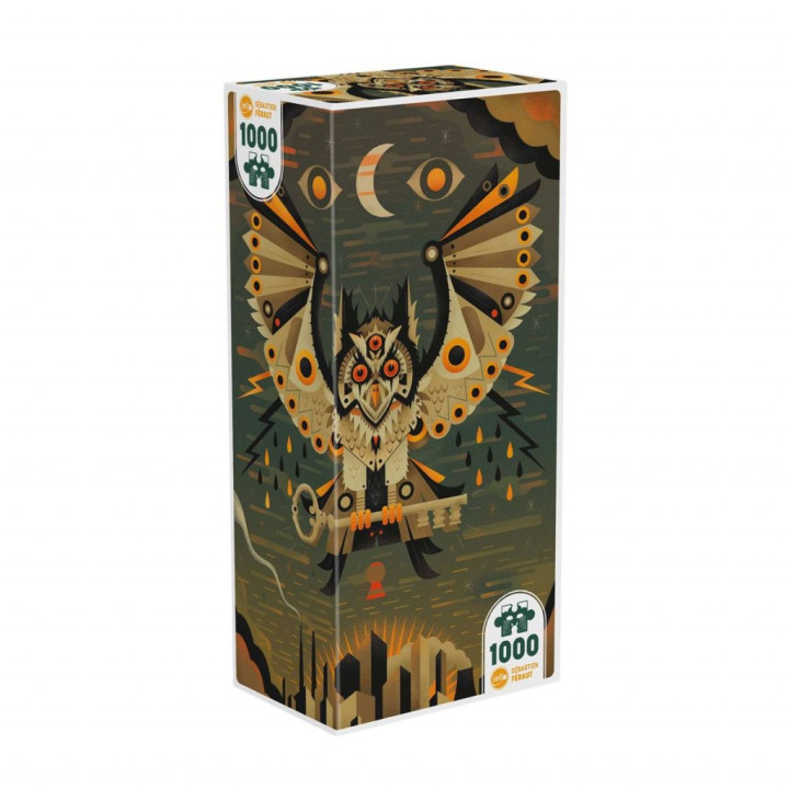 PUZZLES CARTONS - Puzzle Universe - City Owl - 1000 Pièces