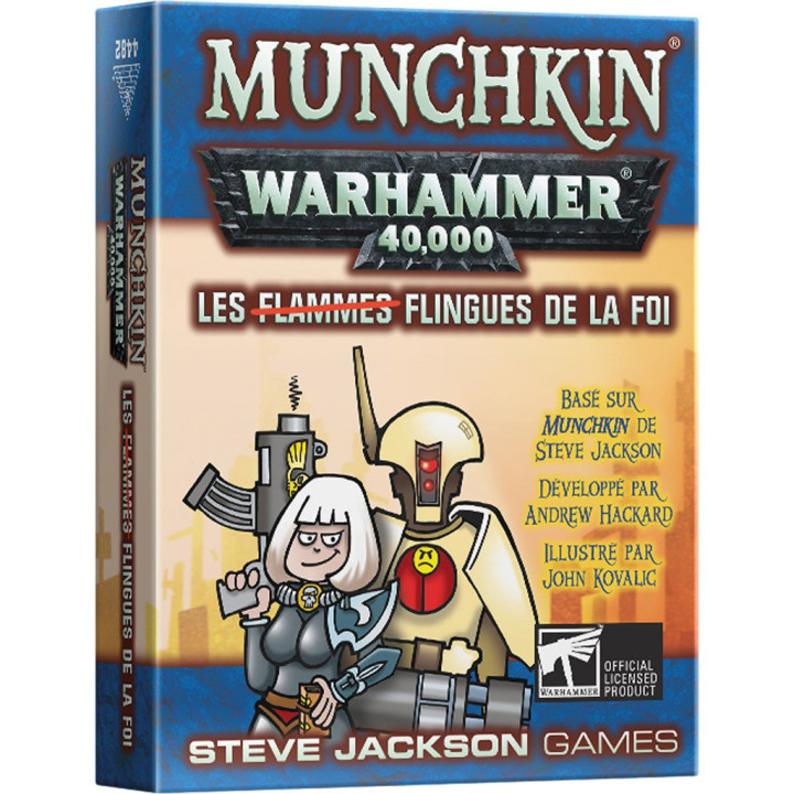 Munchkin Warhammer 40K : Flingues de la Foi - GESELLSCHAFTSSPIELE
