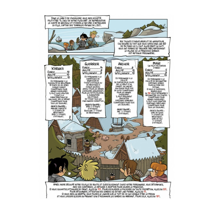 A TRIER - Chevaliers - La BD dont vous êtes le héros - Livre 4