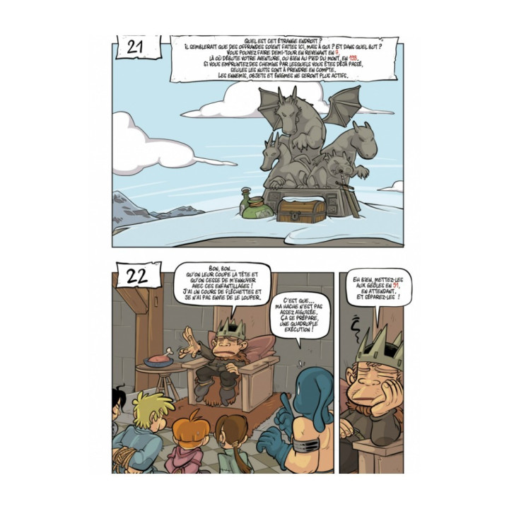 A TRIER - Chevaliers - La BD dont vous êtes le héros - Livre 4