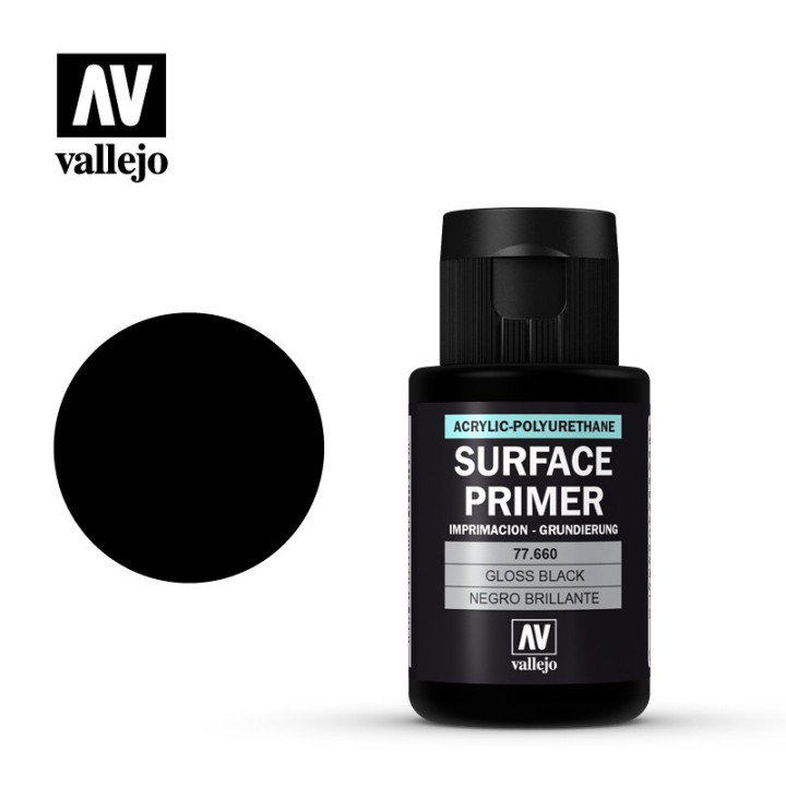 Surface Primer - Gloss Black Primer (77.660) - PITTURE