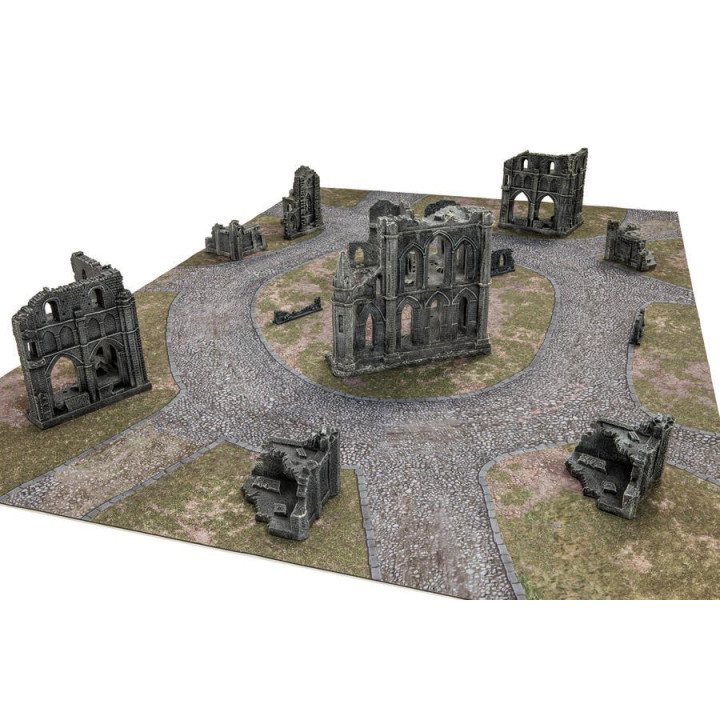 TERRAINS - Gothic Ruins Set - Pre-painted Resin Terrain