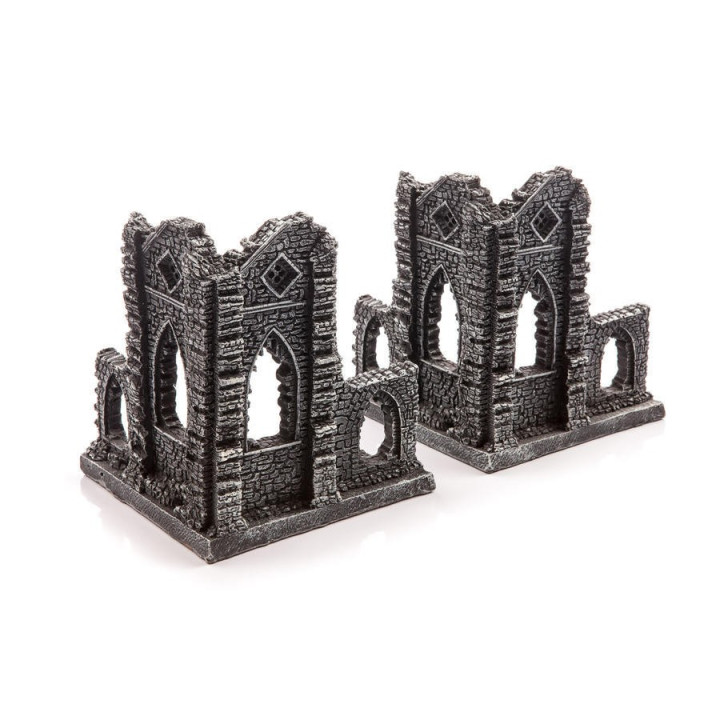 TERRAINS - Gothic Ruins Set - Pre-painted Resin Terrain