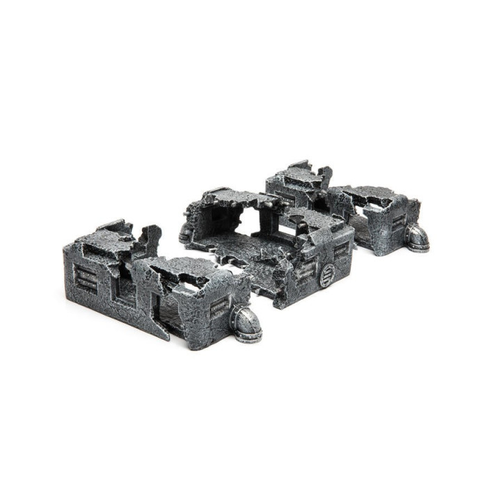 TERRAINS - Fallout Zone Set - Pre-painted Resin Terrain
