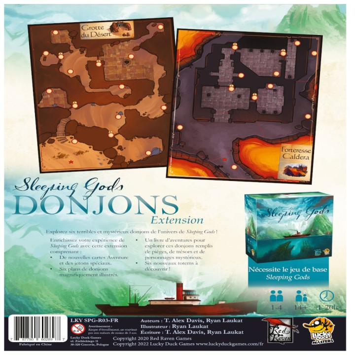 Sleeping Gods - Extension Donjons - BOARD GAMES