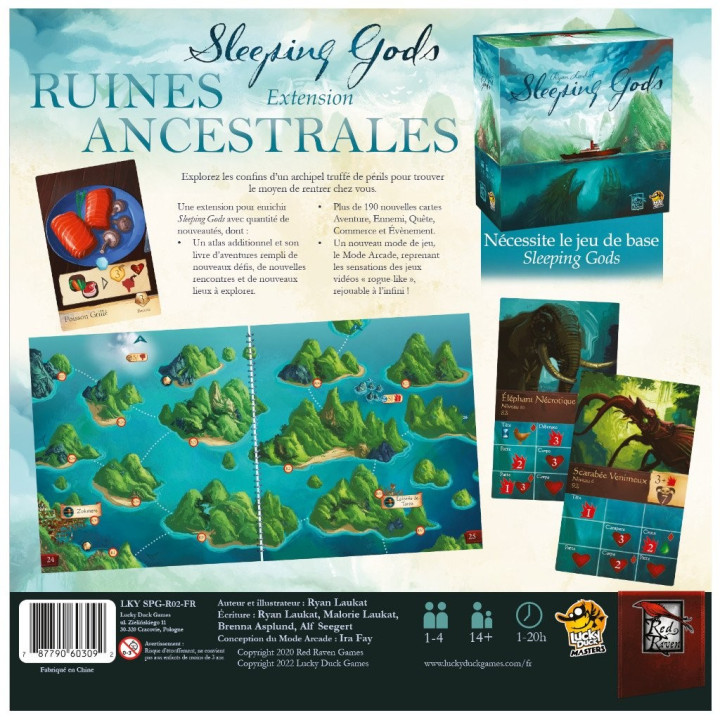 Sleeping Gods : Extension Ruines Ancestrales - BOARD GAMES