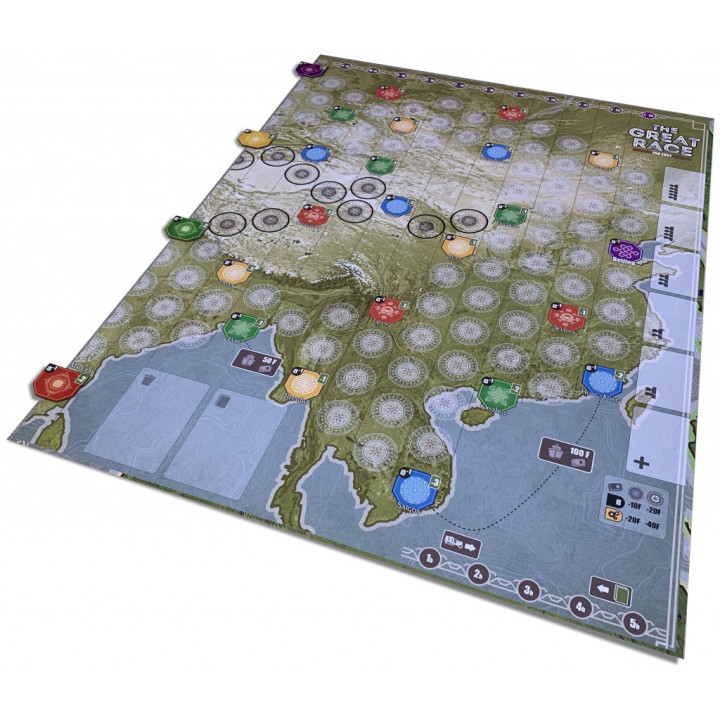 The Great Race - Extension Wild West & Far East - BOARD GAMES