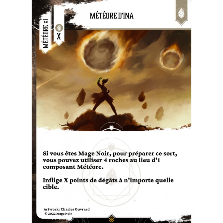 Mage Noir - Voie du Guerrier Mage - GIOCHI DA TAVOLO