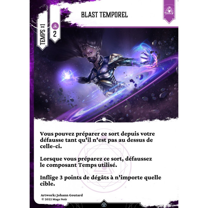 Mage Noir - Voie du Plieur de Temps - GIOCHI DA TAVOLO