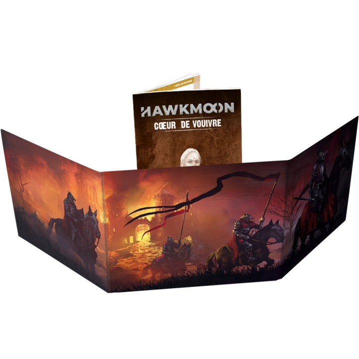 copy of Hawkmoon - Livre de baseHawkmoon - Écran les Conquérants et Coeur de Vouivre - ANTICIPATION AND CYBERPUNK